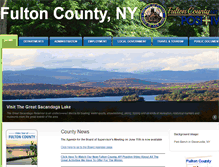 Tablet Screenshot of fultoncountyny.gov